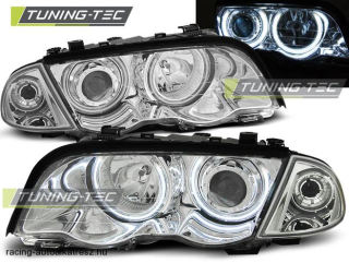 BMW E46 Első Lámpa, Tuning-Tec, CCFL Neon Angel Eyes (Évj.: 1998.05 - 2001.08) 