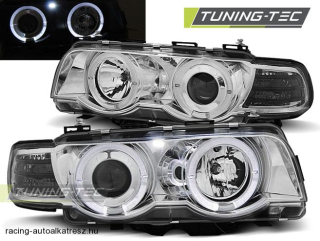 BMW E38 Első Lámpa, Tuning-Tec, Angel Eyes (Évj.: 1998.09 - 2001.07)