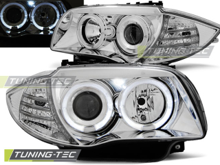 BMW 1-es E81 Első Lámpa, Angel Eyes (Évj.: 2004 - 2007) by Tuning-Tec 
