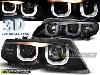 BMW E46 Első Lámpa, Tuning-Tec, Angel Eyes (Évj.: 2001.09 - 2005.03) 