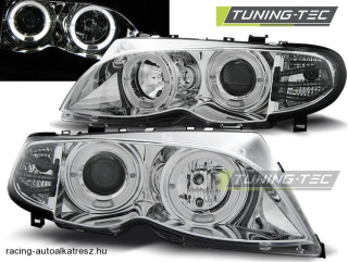 BMW E46 Első Lámpa, Tuning-Tec, Angel Eyes (Évj.: 2001.09 - 2005.03) 