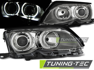 Bmw E46 Angel Eyes Led Első Fényszóró, Lámpa, by Tuning-Tec, (Évj.: 2001.09 - 2005.03) 