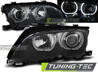 BMW E46 Első Lámpa, Tuning-Tec, Angel Eyes (Évj.: 2001.09 - 2005.03) 