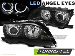 Bmw E46 Angel Eyes Led Első Fényszóró, Lámpa (Évj.: 2001.09 - 2005.03) by Tuning-Tec, 