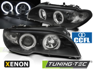BMW 3-as Széria E46 Első Lámpa, Angel Eyes (Évj.: 2003.04 - 2006) by Tuning-Tec 