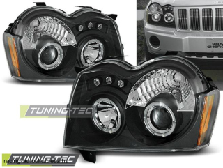 Chrysler Jeep Grand Cherokee Első Lámpa, Tuning-Tec, Angel Eyes (Évj.: 2005 - 2008)