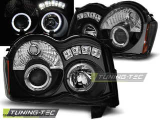 Chrysler Jeep Grand Cherokee Első Lámpa, Tuning-Tec, Angel Eyes (Évj.: 2008 - 2010)