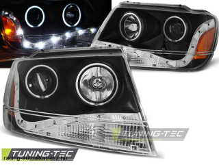 Chrysler Jeep Grand Cherokee Első Lámpa, Tuning-Tec, Daylight, Nappali menetfény Optikás (Évj.: 1999 - 2005)
