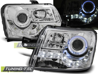 Fiat Panda Első Lámpa, Tuning-Tec, Daylight, Nappali menetfény Optikás (Évj.: 2003 - tól)