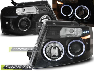 Ford F150 Első Lámpa, Tuning-Tec, Angel Eyes (Évj.: 2004 - 2008)