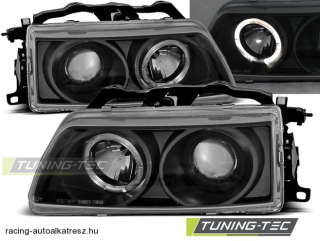 Honda CRX Első Lámpa, Tuning-Tec, Angel Eyes (Évj.: 1990 - 1992)