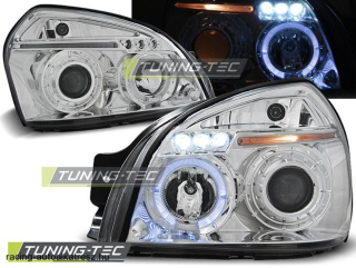 Hyundai Tucson Első Lámpa, Tuning-Tec, Angel Eyes (Évj.: 2004.07 - 2010) 