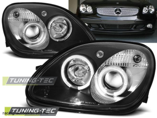 Mercedes Benz SLK Első Lámpa, Tuning-Tec, Angel Eyes (Évj.: 1996.04 - 2004)