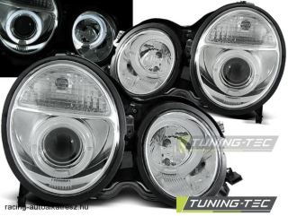 Mercedes Benz E-Klasse Első Lámpa, Tuning-Tec, Angel Eyes (Évj.: 1999.06 - 2002)