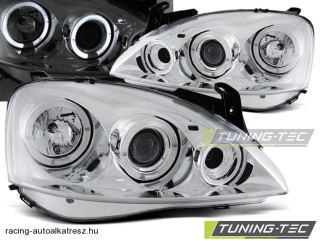 Opel Corsa C Első Lámpa, Tuning-Tec, Angel Eyes (Évj.: 2000.11 - 2006.09)