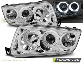 Skoda Fabia Első Lámpa, Tuning-Tec, Angel Eyes (Évj.: 1999.12 - 2008)