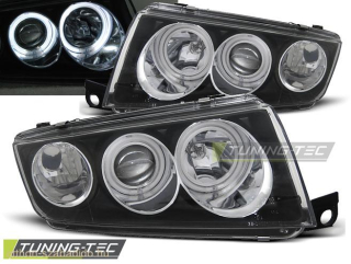 Skoda Fabia Első Lámpa, Tuning-Tec, Angel Eyes (Évj.: 1999.12 - 2008)