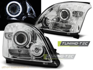 Toyota Land Cruiser Első Lámpa, Tuning-Tec, CCFL Neon Angel Eyes (Évj.: 2003 - 2009)