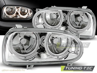 VW Golf 3, Angel Eyes, Első Lámpa (Évj.: 1991.09 - 1997.08) by Tuning-Tec