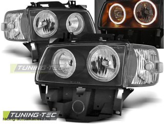 VW T4 Első Lámpa, Tuning-Tec, Angel Eyes (Évj.: 1996.08 - 2003.03) 
