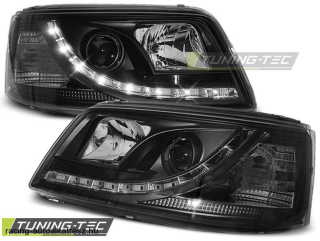 VW T5 Első Lámpa, Tuning-Tec, Daylight, Nappali menetfény Optikás (Évj.: 2003.04 - 2009.08)