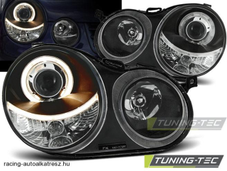 VW Polo 9N Első Lámpa, Tuning-Tec, Angel Eyes (Évj.: 2001.11 - 2005.04) 