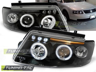 VW Passat 3B Első Lámpa, Tuning-Tec, Angel Eyes (Évj.: 1996.11 - 2000.08)