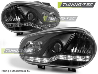 VW Golf 4 Első Lámpa, Tuning-Tec, Daylight, Nappali menetfény Optikás (Évj.: 1997.09 - 2003.09)