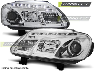 VW Touran Első Lámpa, Tuning-Tec, Daylight, Nappali menetfény Optikás (Évj.: 2003.02 - 2006.10)