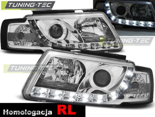 VW Passat 3B Első Lámpa, Tuning-Tec, DRL, Nappali Menetfénnyel (Évj.: 1996.11 - 2000.08)