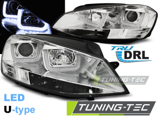 VW Golf 7, U-Type Első Fényszóró Lámpa by Tuning-Tec, (Évj.: 2012.11 -től)