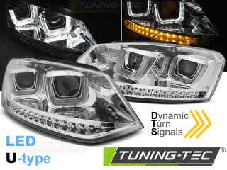 VW Polo 6R Első Lámpa LED Dinamikus Index-el (Évj:. 2009 - 2014.03) by Tuning-Tec 