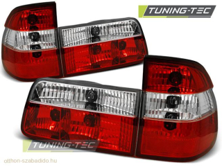 BMW 5-ös E39 Touring Tuning-Tec Hátsó Lámpa Piros/Kristály (Évj.:1995.09 - 2000.08)
