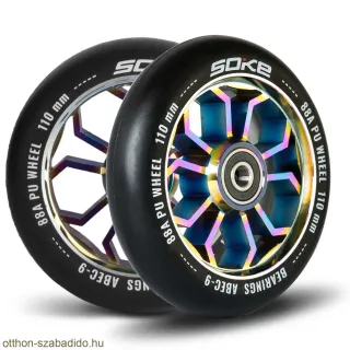 Soke roller kerekek 110 mm szivárvány 2 db