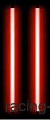 Neon Cső NE09R/9 2db