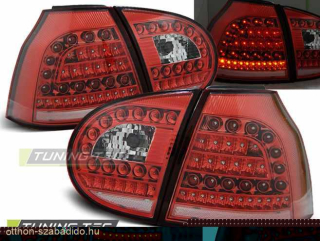 VW Golf 5 Tuning-Tec LED Hátsó Lámpa LEDes index-szel (Évj.:2003.10 - 2009)