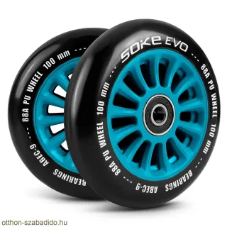 Soke roller kerekek 100 mm kék 2 db