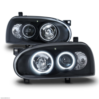 VW Golf 3 CCFL Neon Angel Eyes Lámpa