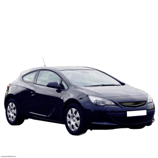 Opel Astra J 3 ajtós GTC 2012- márkajelzés nélküli, fekete hűtőrács