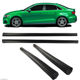Audi A3 8V Limo (lépcsőshátú), Bj. 2016-2020 küszöb spoiler