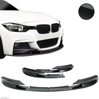 BMW F30, F31 2011-2019 karbon mintás koptató (csak M-Paket lökhárítóhoz)