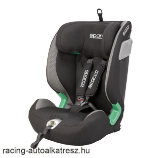 SPARCO autósülés 9-36kg ISOFIX, szürke-fekete