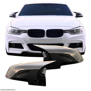 BMW F20 F21 F22 F23 F30 F31 F32 F33 F34 F35 F36 F87 E84  fényes fekete visszapillantó tükör borítás