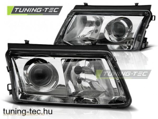 VW PASSAT B5 3B 11.96-08.00 H7/H7 CHROME Tuning-Tec Fényszóró