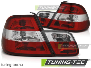 BMW E46 04.99-03.03 COUPE RED WHITE Tuning-Tec Hátsó Lámpa