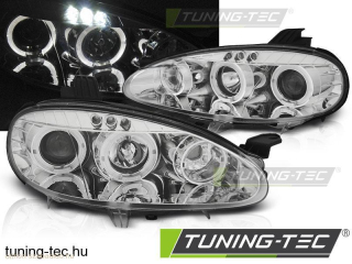 MAZDA MX5 01-05 ANGEL EYES CHROME Tuning-Tec Fényszóró