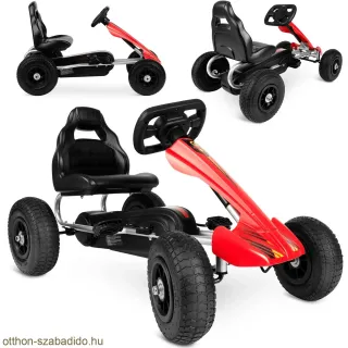 Ricokids gyermek pedálos gokart RK-591 piros