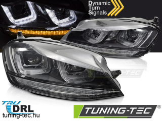 VW GOLF 7 13-17 BLACK Tuning-Tec Fényszóró