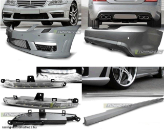 Mercedes W221 S-Class lökhárító szett S65 Look