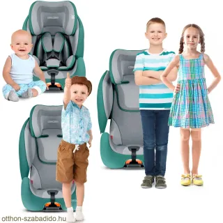 Ricokids Qway ISOFIX autósülés 9-36 kg szürke